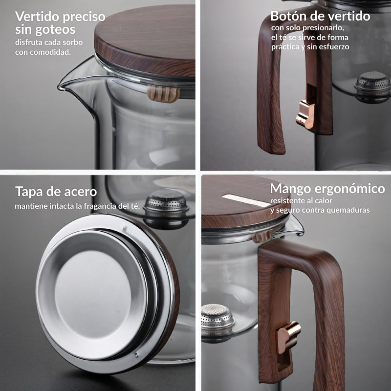 Tetera mágica Enchantipot - Taza de infusión magnética - Kokecraft