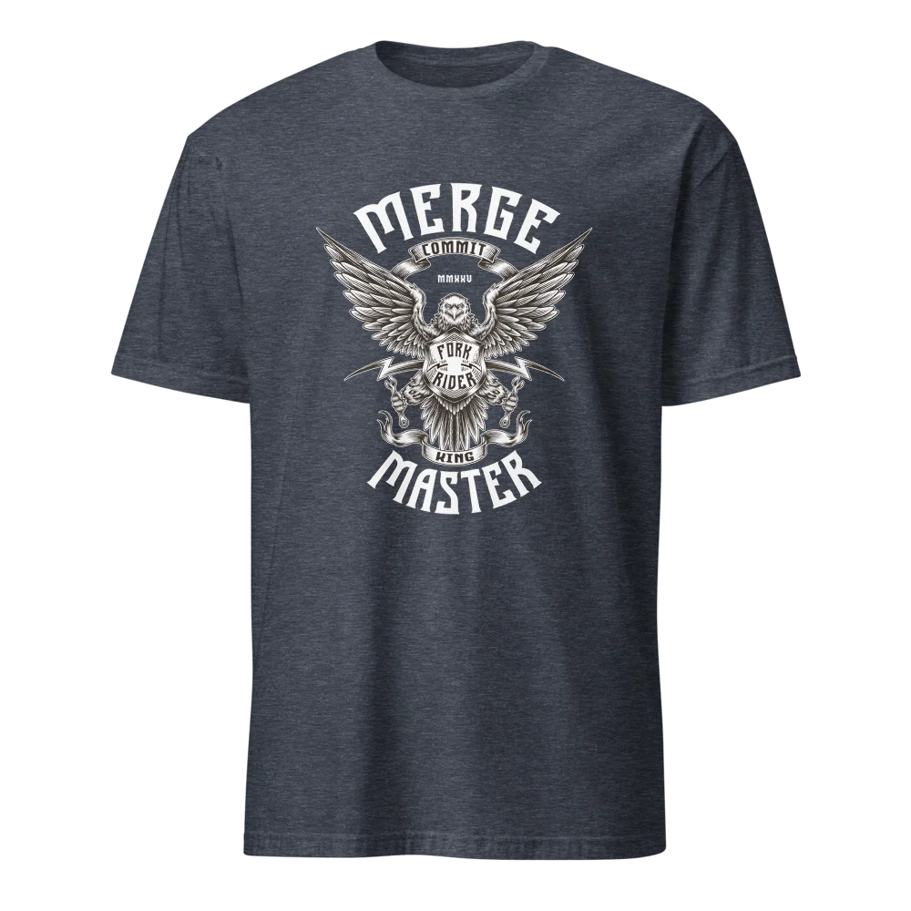 Camiseta programador git | Merge Master, Commit King - Kokecraft